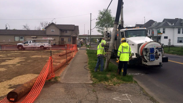 Zemba Bros Inc Hydro Excavating Services Work Zanesville Ohio 1.JPG
