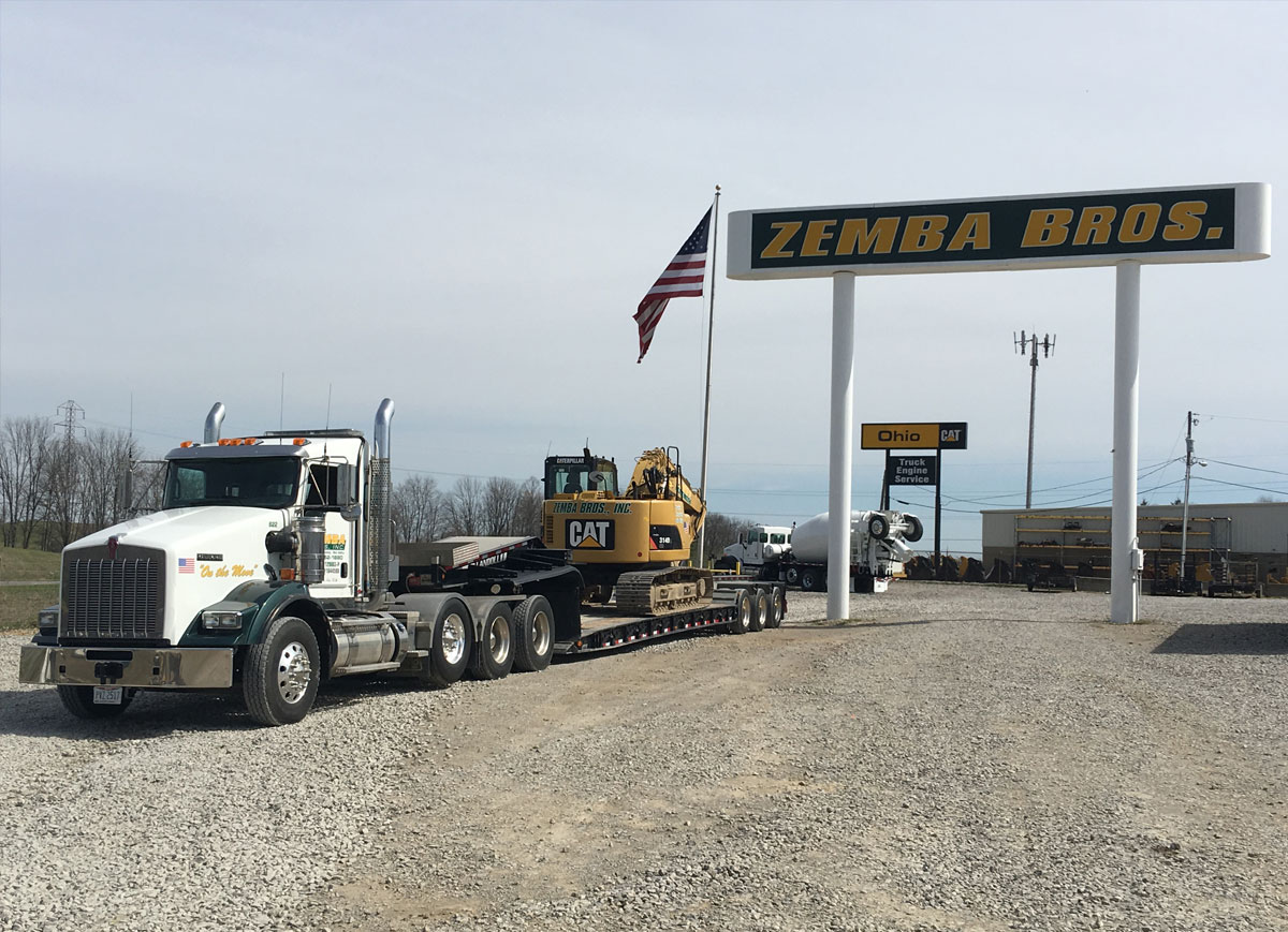 Zemba Bros Trucking Rigging Transporting